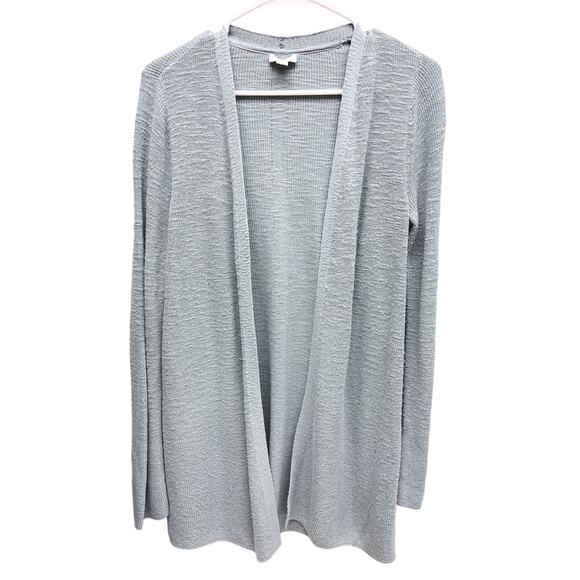 J Jill Green Cotton Blend Cardigan Sweater Size S - Picture 1 of 6